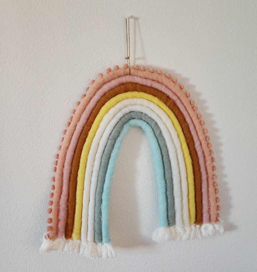 Felt Rainbow Wall Hanging