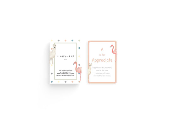 A-Z Mindful Affirmation Cards