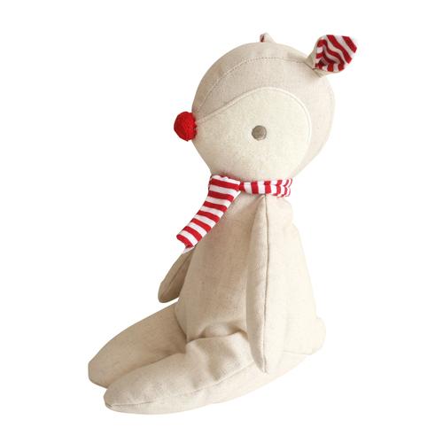 Baby Rudolph- Linen or Red Stripe