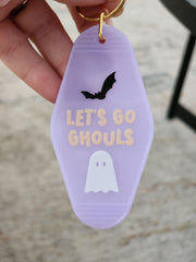 Let's go Ghouls Motel Keychain