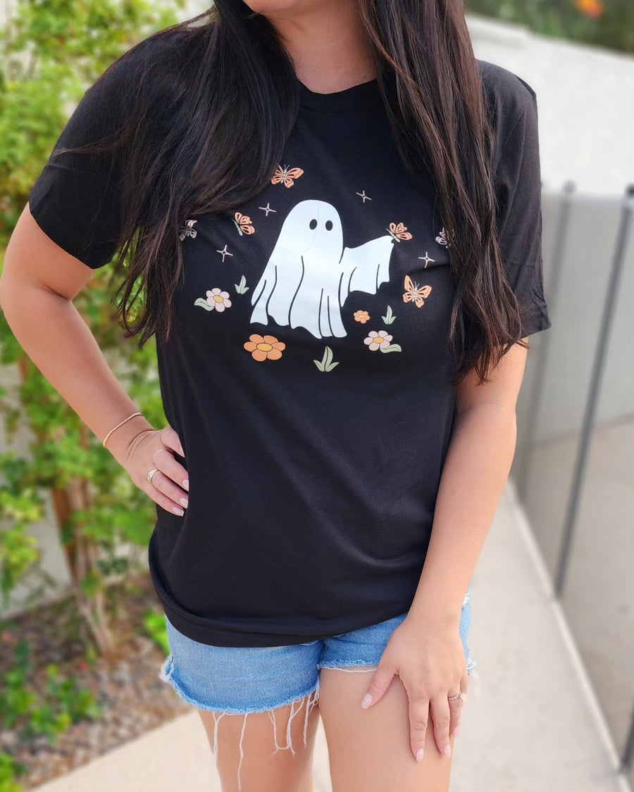 Ghostie Floral Tshirt