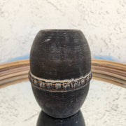 Modern Black Clay Vases