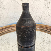 Modern Black Clay Vases