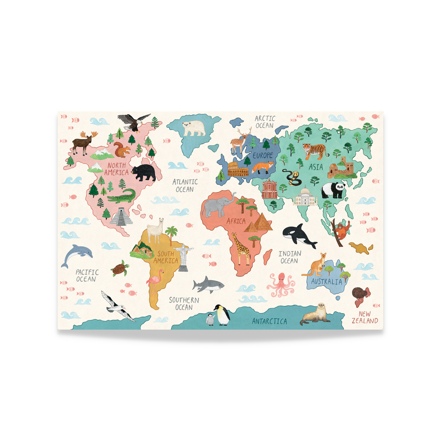 World Map Poster