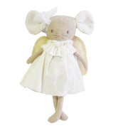 Angel Baby Mouse - Ivory/Gold