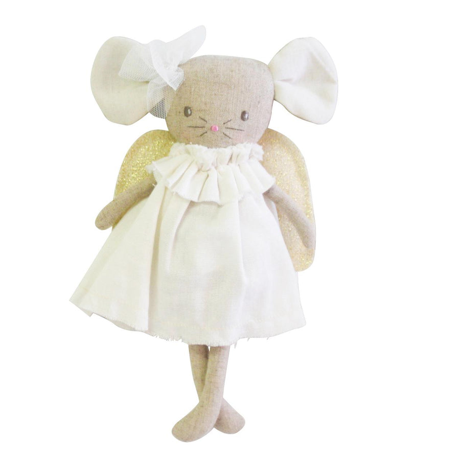 Angel Baby Mouse - Ivory/Gold