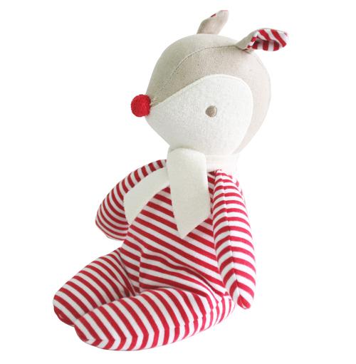 Baby Rudolph- Linen or Red Stripe